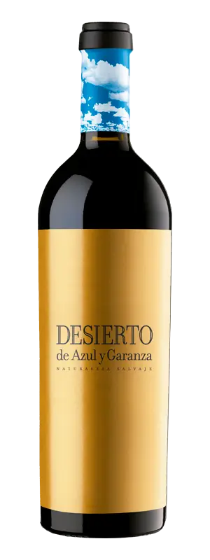 Botella de vino Azul y Garanza | Desierto
