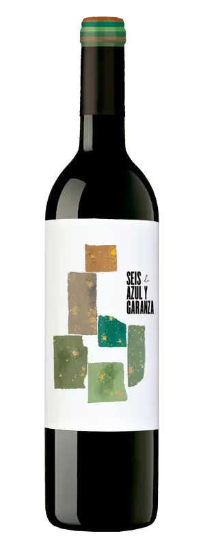 Botella de vino Azul y Garanza | Seis