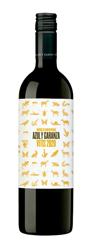 Botella de vino Azul y Garanza | Vitis