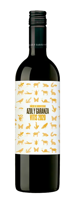 Botella de vino Azul y Garanza | Vitis