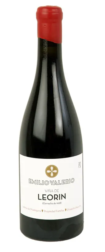 Botella de vino Leorin