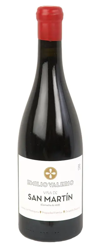 Botella de vino San Martín