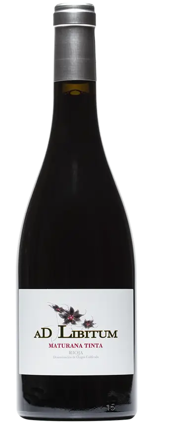 Botella de vino Ad Libitum | Maturana Tinta