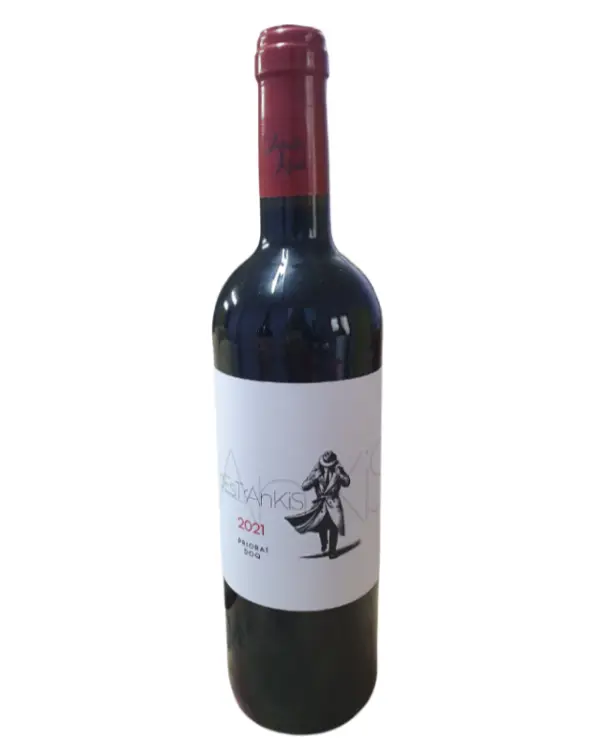 Botella de vino Destrankis 2022