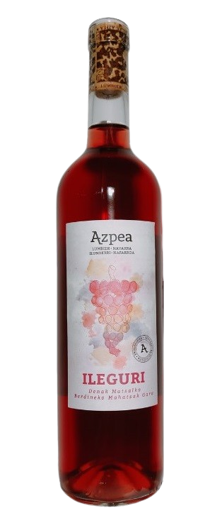 Botella de vino Ileguri | Bodegas Azpea