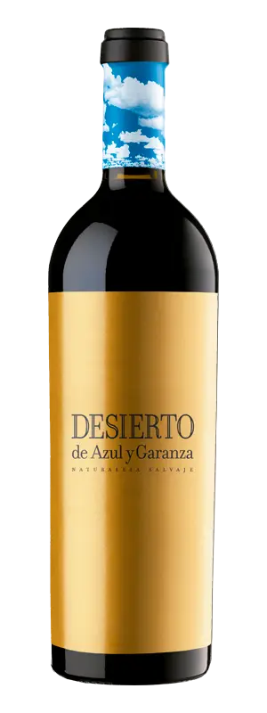 Botella de vino Azul y Garanza | Desierto