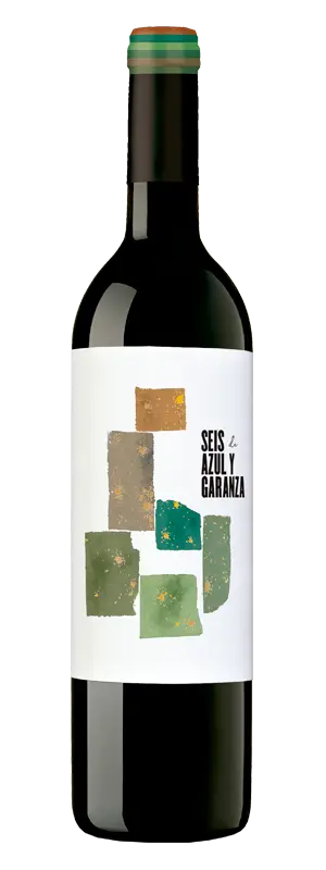 Botella de vino Azul y Garanza | Seis