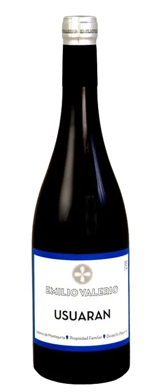 Botella de vino Usuaran 2014