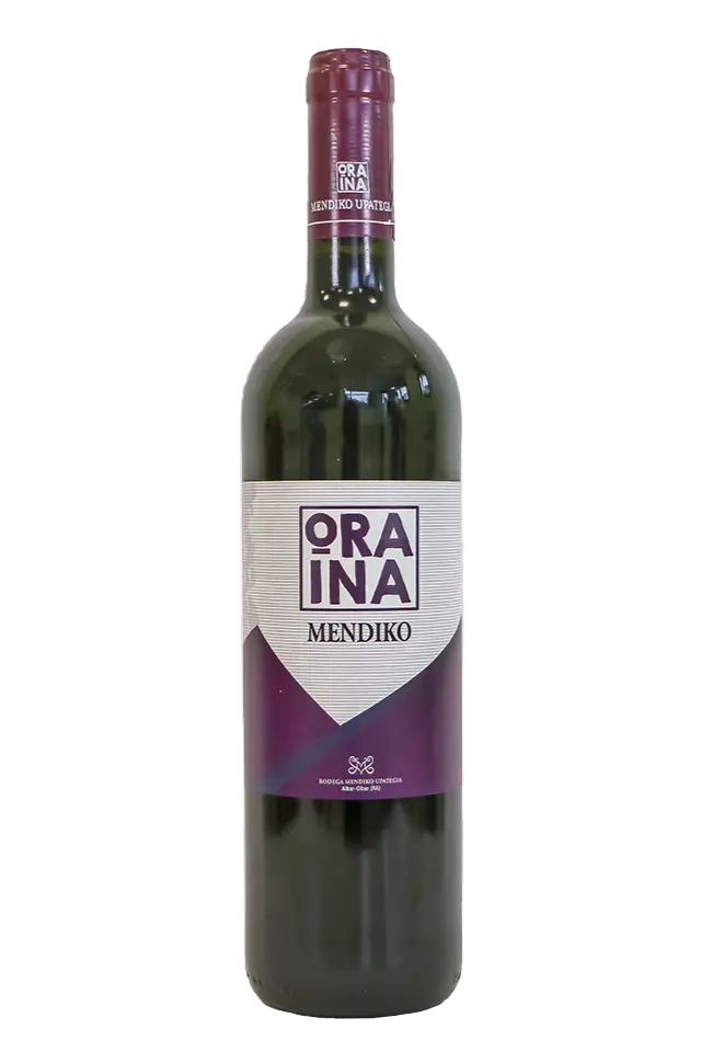 Botella de vino Oraina