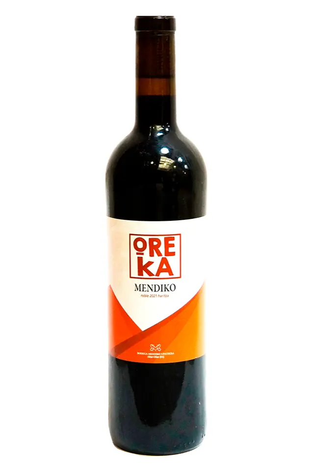 Botella de vino Oreka