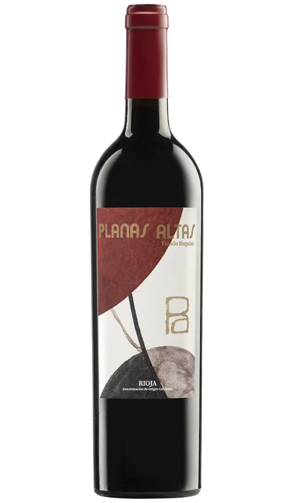 Botella de vino Pedro Garnica Planas Altas