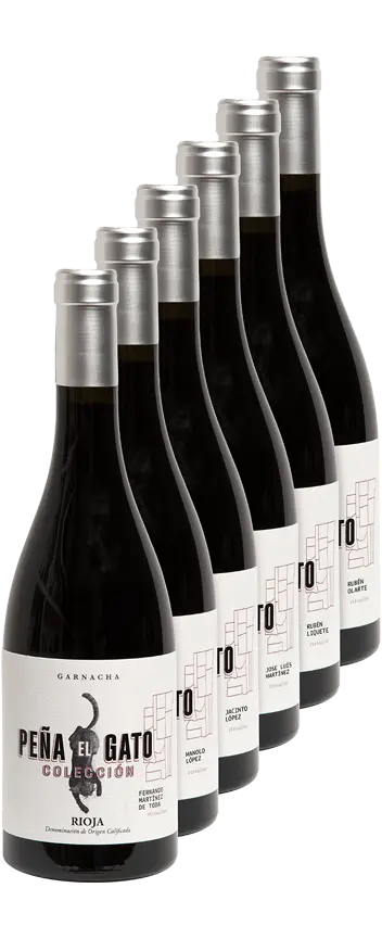 Botella de vino Peña El Gato | Colección