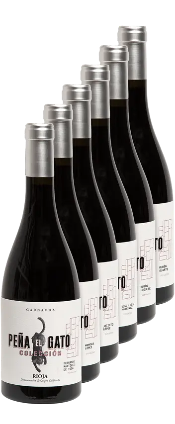 Botella de vino Peña El Gato | Colección