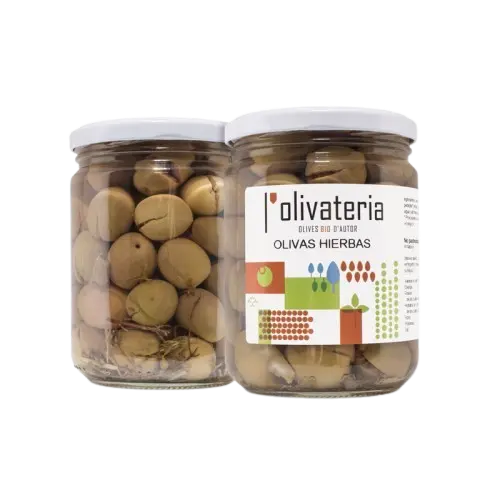 Olivas Hierbas BIO 225gr | L'OLIVATERIA