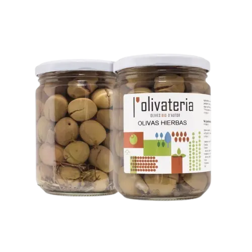 Olivas Hierbas BIO 225gr | L'OLIVATERIA